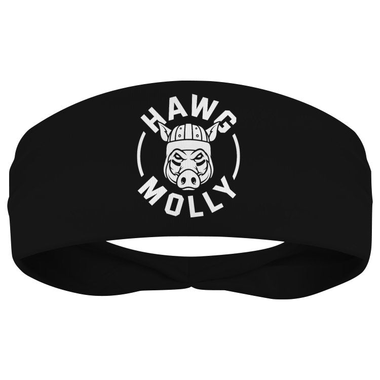 HAWG MOLLY (White) - Skull Wrap Headband