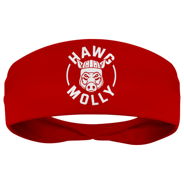 HAWG MOLLY (White) - Skull Wrap Headband