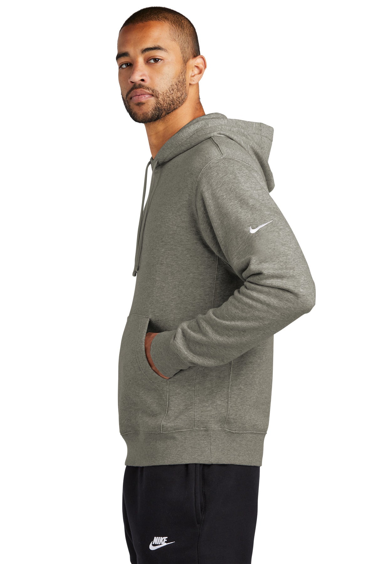 Nike Club Fleece Sleeve Swoosh Pullover Hoodie NKDR1499 – Victory Sportswear